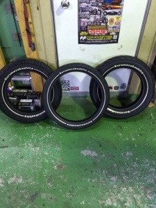 車坂下モトサイクル タイヤプリント 納品
