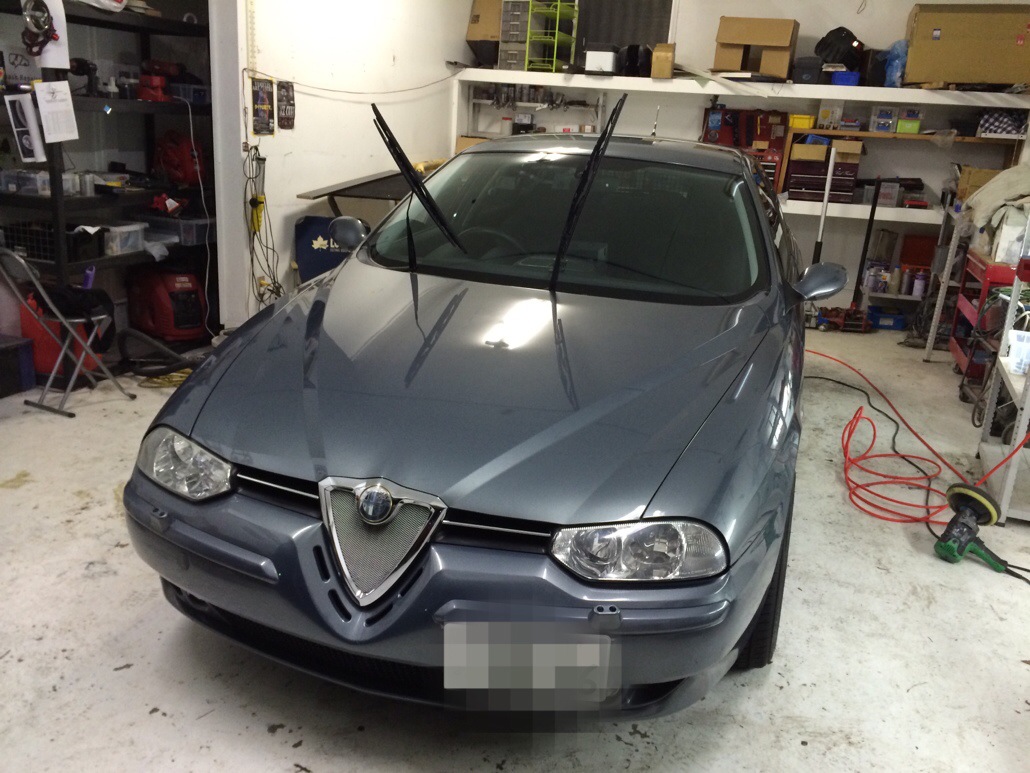 アルファロメオ156スポーツワゴン 納車