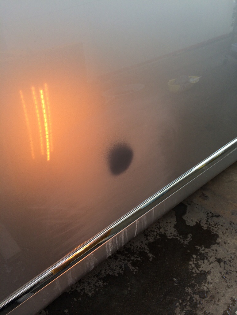 出張修理 傷補修塗装 トヨタ SAI