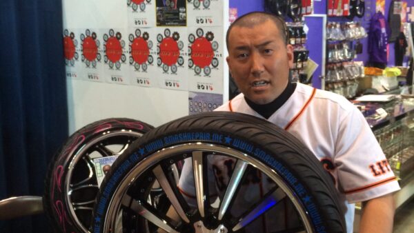 東京オートサロン2014　幕張メッセ　タイヤプリント　出展